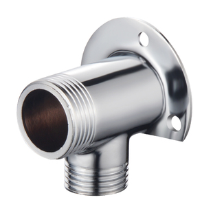 全铜淋浴花洒混水阀龙头明装底座加厚连体转换头器暗转明固定墙座