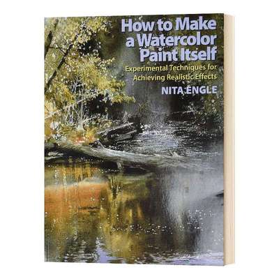 英文原版 How to Make a Watercolor Paint Itself 如何制作水彩颜料本身 英文版