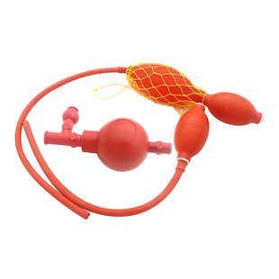 橡胶球胆加厚气囊双尾液化气体取样袋采气袋实验室采样乳胶球胆