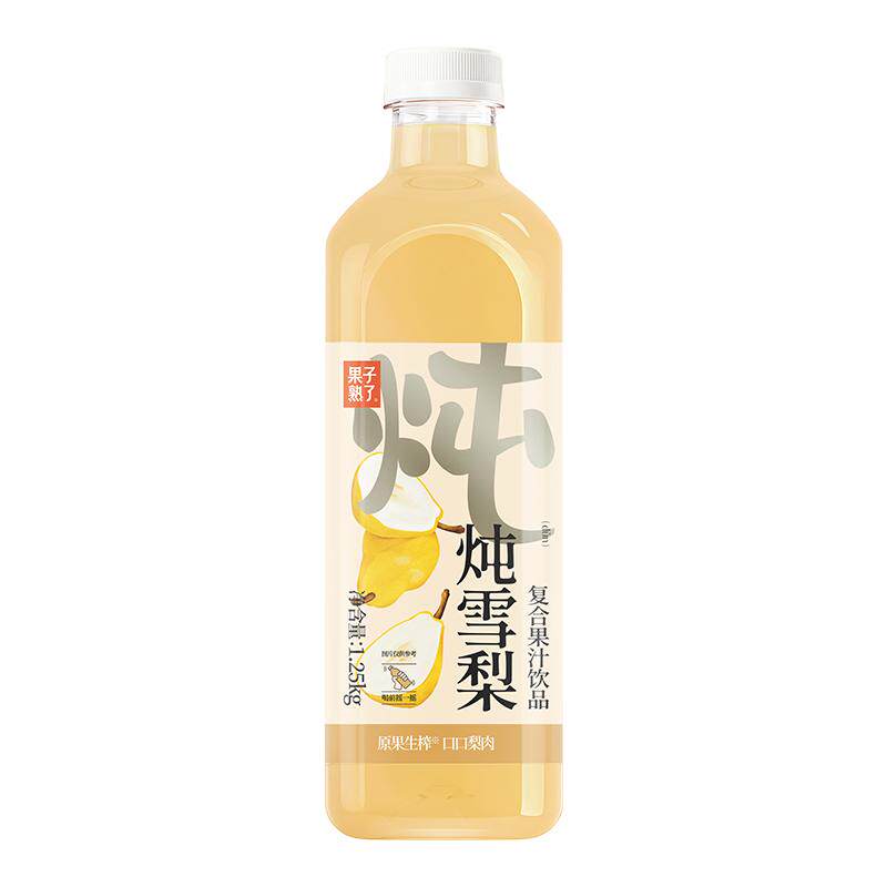 果子熟了炖雪梨椰子汁金桔味红枣炖山楂1.25kg6瓶饮料整箱