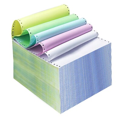 打印纸电脑针式三联二等分二联四联三等分针式打印机专用纸五联六联打印单送货出库单发票清单空白凭证