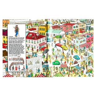 Where's Wally 威利在哪里 英文原版绘本 找一找 迷你书 wheres is wally 聪明的沃利 威力在哪里 Martin Handford 进口英语书籍