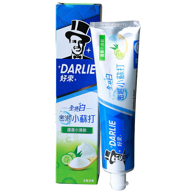 进口好来DARLIE黑人牙膏苹果薄荷