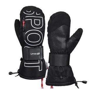 滑雪手套内置护腕单板连指内五指闷子双板护掌专业护具男刻滑手套