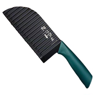 多功能狼牙土豆刀波浪刀家用花样花刀波纹刀厨房切菜神器花式刀具