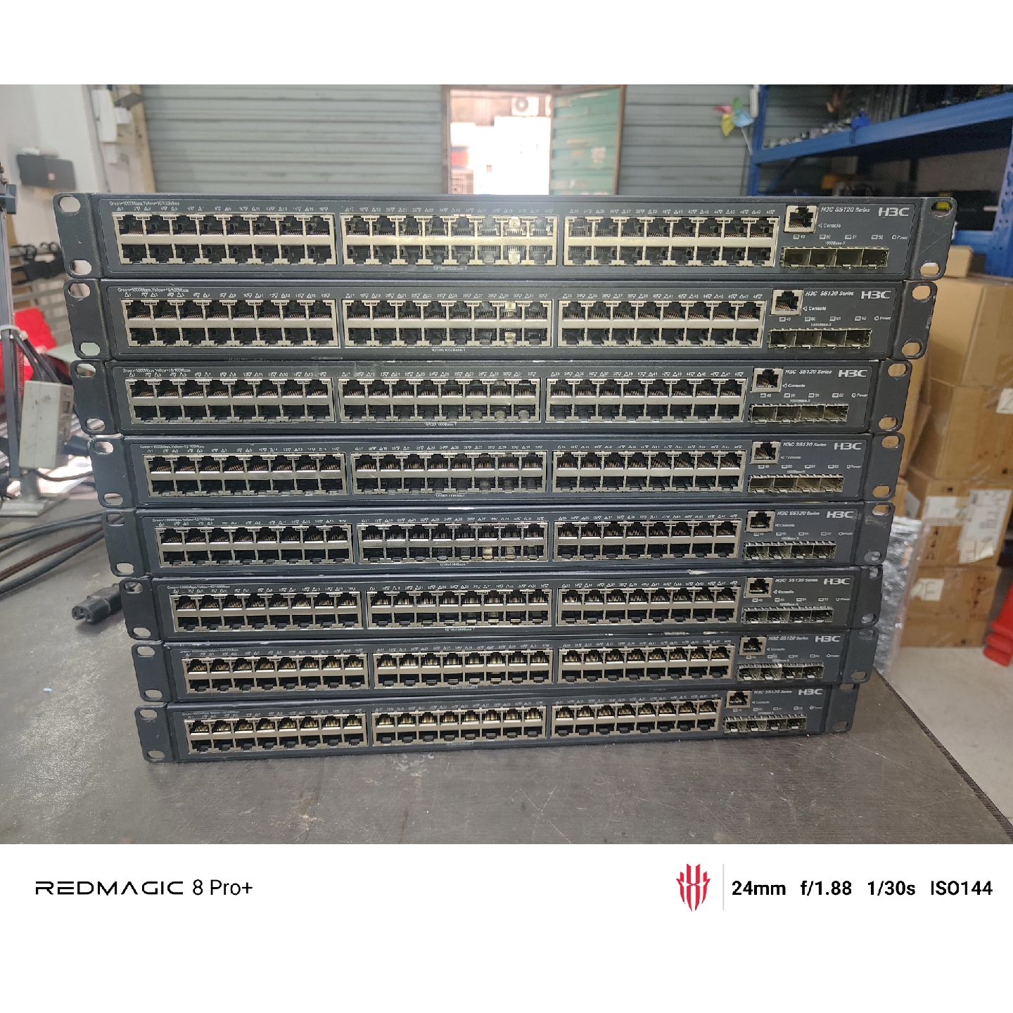h3c s5120s-52p-ei千兆交换机 48口千兆电 网络交换 企业组网图片