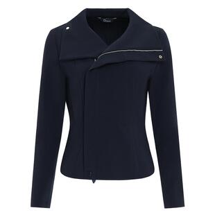 IDPAN短外套春季新款精致通勤两穿式领型设计收腰显瘦上衣女