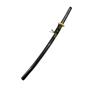 带鞘居合古风汉剑道具木刀剑道武士刃竹儿童礼物男孩玩具拔刀剑刃