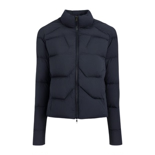 鸭鸭羽绒服女2025年秋冬季短款立领休闲保暖中老年妈妈装短外套Q