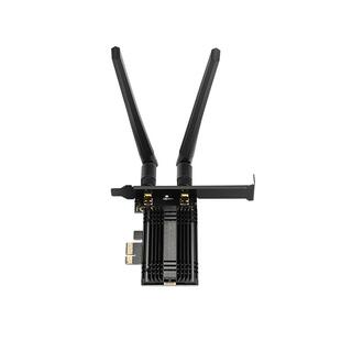 宁美pcie无线网电脑WiFi6台式机 内置AX200/AX210台式机无线网卡千兆3000M蓝牙5.2双频2.4G/5G三频5374M