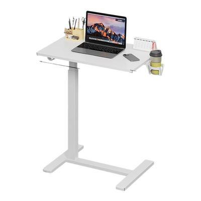 气动升降桌床边桌角几置物架