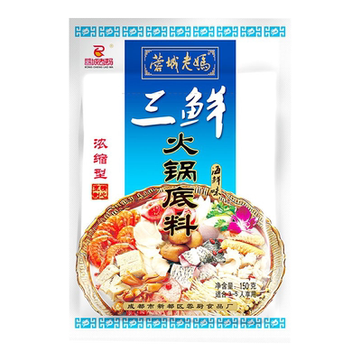蓉城老妈三鲜王火锅底料家用150g