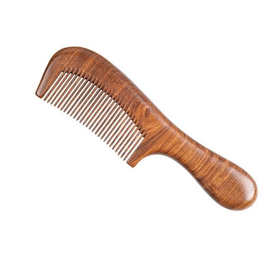 【檀木梳子顺发不卡发】