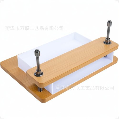 跨境竹制厨房豆腐压榨机家用自制古籍奶酪夹书豆腐过滤器器修复