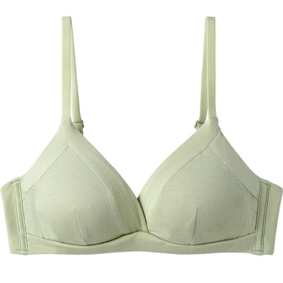 橙之色无钢圈舒适防勒文胸