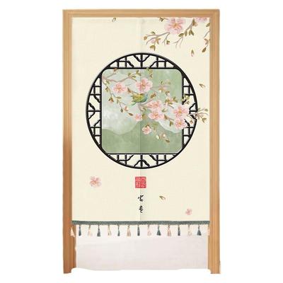 中式门帘隔断帘卧室家用