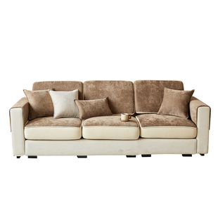 美式复古风沙发笠2026新款雪尼尔氛围感座垫直排沙发专用高端盖布