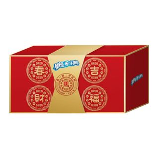 奥利奥Oreo夹心饼干马年生肖年货礼盒1064g新年零食品大礼包送礼