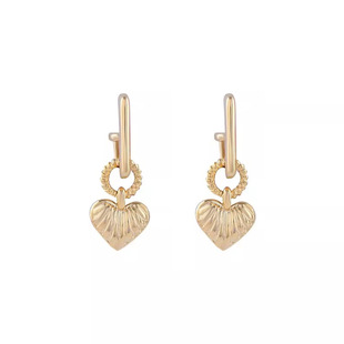 无限超越班新款防过敏甜美可爱爱心沈月同款耳环女轻奢高级感耳饰