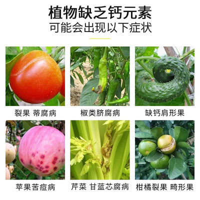 液体钙水溶性肥料螯合钙叶面肥果树蔬菜通用型防裂果糖醇钙