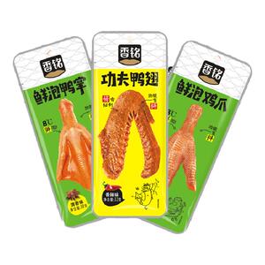 香铭泡鸭掌龙岩特产鸡爪鸭翅糖醋