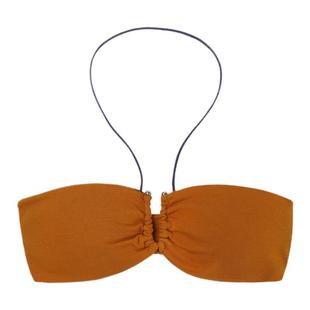 馨帮帮Bra 细带挂脖套头抹胸式内衣女薄款舒适美背小胸内搭文胸罩