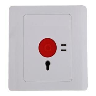 IP网络紧急按钮 SOS开关86型呼叫消防室内手动报警器应急紧急面板