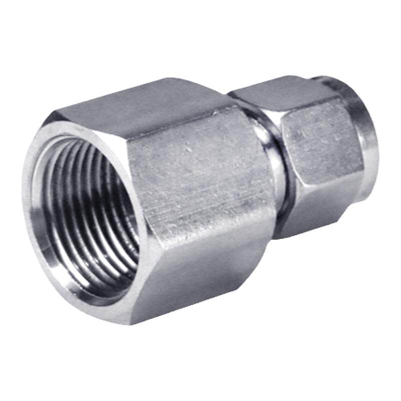 304/316不锈钢内丝卡套直通接头压力表内螺纹减压阀仪表气源M14