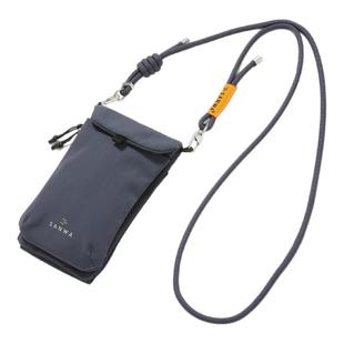 日本SANWASUPPLY手机包挂绳尼龙材质女款单肩斜挎迷你小包双机收纳便携户外包大容量杂物包休闲包