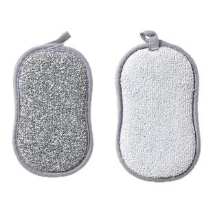 钢丝洗碗布不沾油厨房专用抹布刷碗神器双面加厚刷锅不伤锅钢丝球