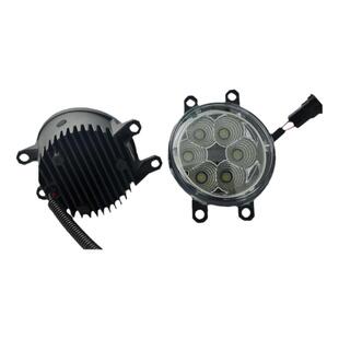 厂家直销专用于丰田锐志雾灯LED大功率高亮前雾灯总成带爆闪黄光