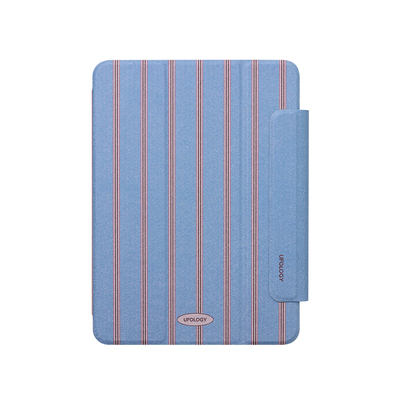 双面磁吸ipad复古条纹保护套iPad
