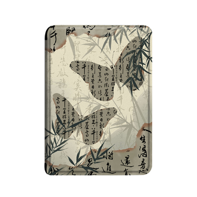 适用Kindle2025款Scribe11Colorsoft笔槽书法蝴蝶电子书壳保护套