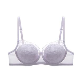 蕉内氧气502Air舒服蕾阳台杯内衣女聚拢蕾丝美背法式性感文胸胸罩