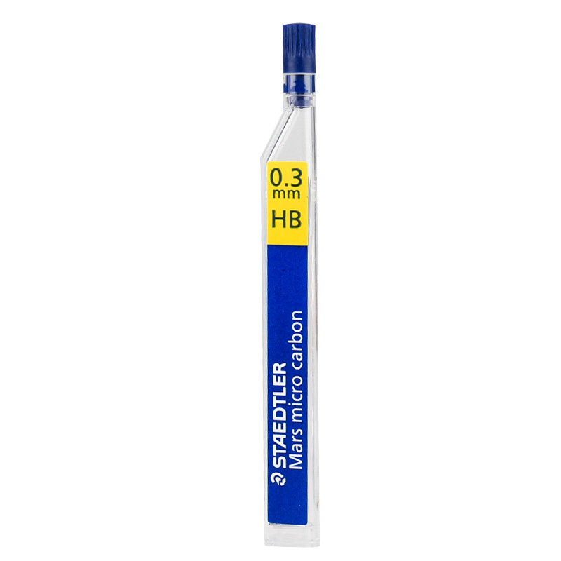 德国施德楼250铅芯自动铅笔芯0.3/0.5/0.7/0.9/1.3mm 2B HB 2H替芯925自动铅笔专用替芯绿色