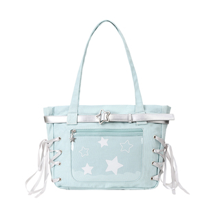 VANWALK手账系列 新款蝴蝶结小食量日常丝带痛包大容量单肩托特包