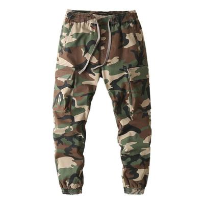 加绒保暖纯棉束脚裤工装裤休闲