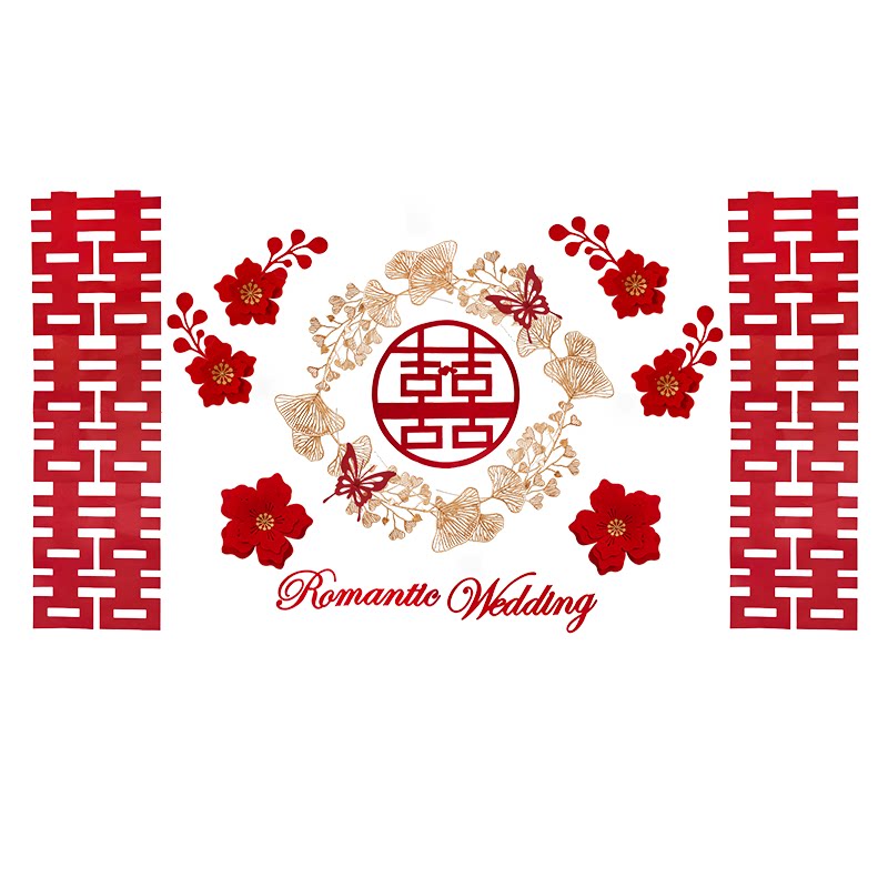 禧时派婚房卧室客厅布置装饰