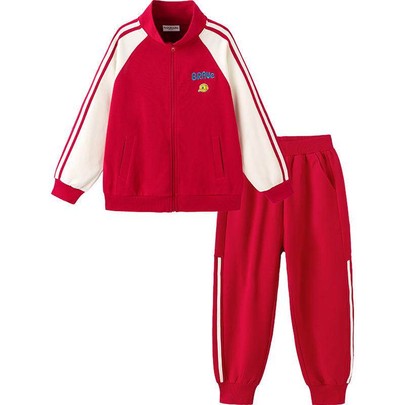 巴拉巴拉儿童运动套装棒球服外套