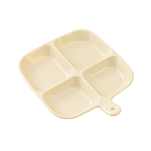 分格餐盘生姜大蒜收纳盘厨房家用调味料盘子多功能备菜盘厨房托盘