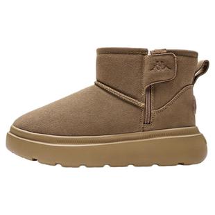 kappa棉鞋女鞋百搭加绒加厚2026秋冬新款棉靴子厚底增高雪地靴