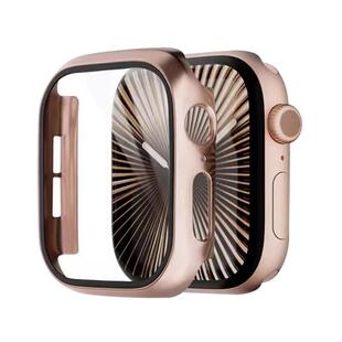 适用苹果手表s11保护壳s10防水iwatch保护套s9全包applewatch壳膜一体se3男女款ultra钢化膜s8代s7/6贴膜46mm