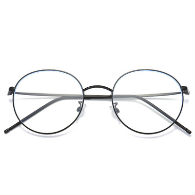 网红款复古素颜眼镜框女潮可配