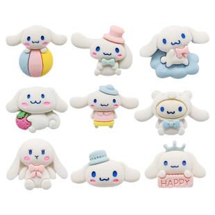 适配Crocs/Cross配件洞洞鞋配饰鞋花鞋扣装饰扣 可爱卡通玉桂狗