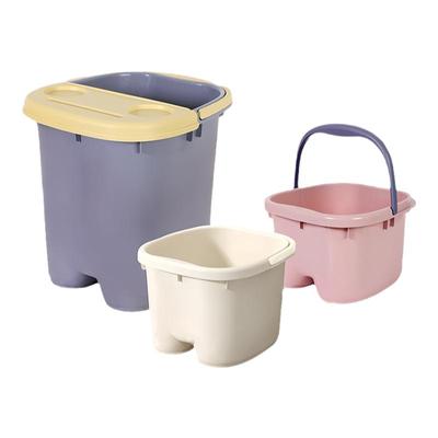 家用泡脚桶足浴桶可按摩盖子锁温