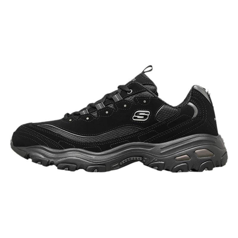 Skechers斯凯奇男鞋2025年秋冬季款舒适运动经典熊猫鞋厚底老爹鞋