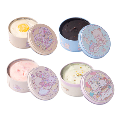 5罐更优惠】熊治铁罐子蛋糕动物奶油脆皮冰淇淋甜品休闲零食