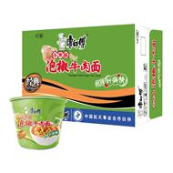 康师傅桶装泡椒牛肉面酸爽刺激