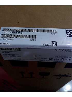 议价6SL3120-1TE31-3AA3西门子S120单电机模块6SL31201TE313AA3
