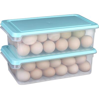乐亿多饺子盒鸡蛋盒冰箱专用
